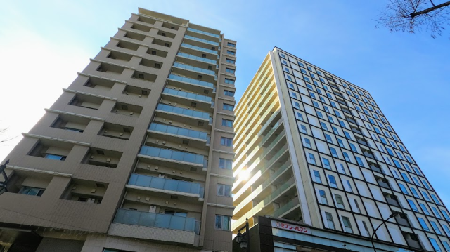 阿佐ヶ谷駅前の高層マンション